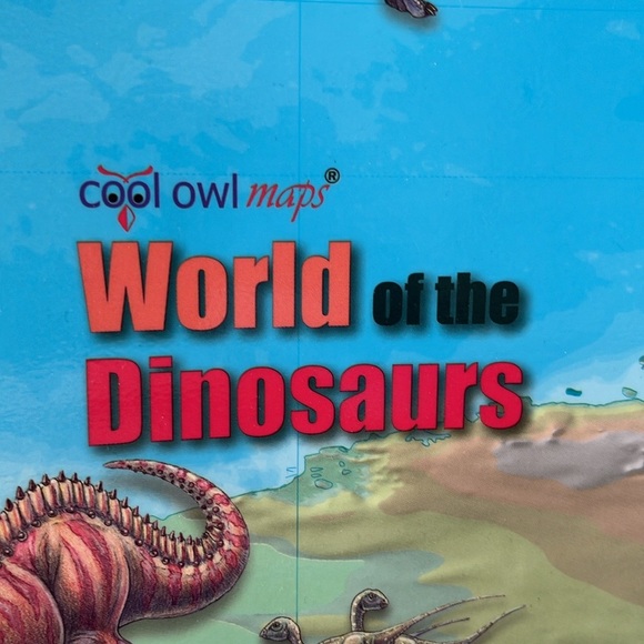 Dinosaur Map - Picture 2 of 7